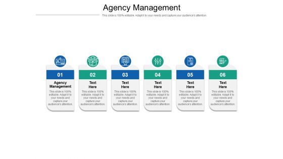 Agency Management Ppt PowerPoint Presentation Model Background Cpb Pdf