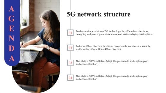 Agenda 5G Network Structure Template PDF