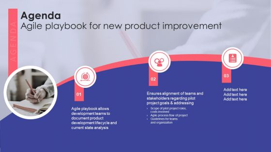 Agenda Agile Playbook For New Product Improvement Download PDF