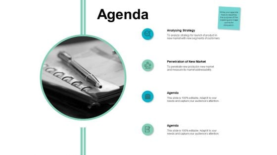 Agenda Analysing Strategy Ppt PowerPoint Presentation Model Template