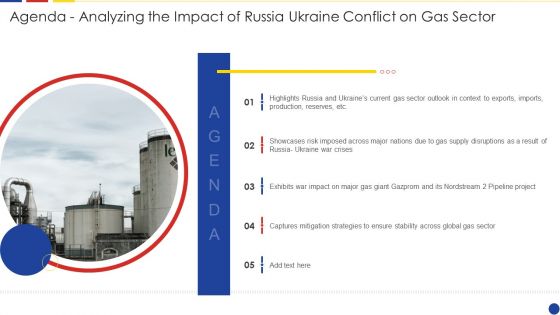 Agenda Analyzing The Impact Of Russia Ukraine Conflict On Gas Sector Themes PDF