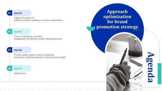 Agenda Approach Optimization For Brand Promotion Strategy Topics PDF