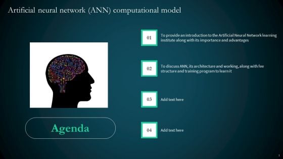 Agenda Artificial Neural Network Ann Computational Model Sample PDF Agenda Artificial Neural Network Ann Computational Model Sample PDF