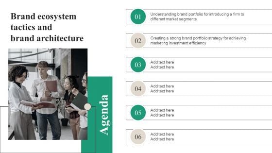 Agenda Brand Ecosystem Tactics And Brand Architecture Download PDF