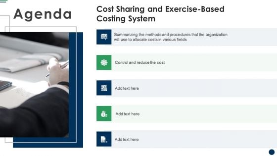 Agenda Cost Sharing And Exercise Based Costing System Introduction PDF