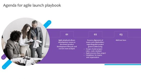 Agenda For Agile Launch Playbook Sample PDF