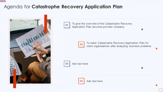 Agenda For Catastrophe Recovery Application Plan Rules PDF