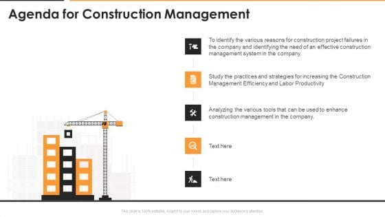 Agenda For Construction Management Graphics PDF Agenda For Construction Management Graphics PDF