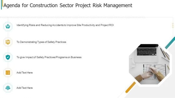 Agenda For Construction Sector Project Risk Management Professional PDF