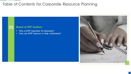Agenda For Corporate Resource Planning Ppt PowerPoint Presentation Complete Deck With Slides