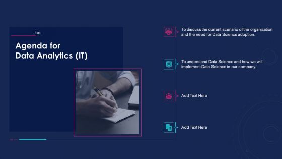 Agenda For Data Analytics IT Ppt Gallery Vector PDF Agenda For Data Analytics IT Ppt Gallery Vector PDF