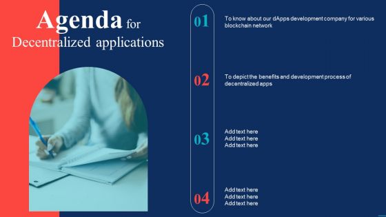 Agenda For Decentralized Applications Elements PDF