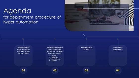 Agenda For Deployment Procedure Of Hyper Automation Ideas PDF Agenda For Deployment Procedure Of Hyper Automation Ideas PDF