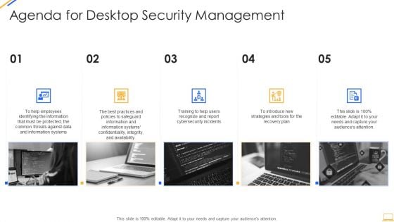 Agenda For Desktop Security Management Structure PDF Agenda For Desktop Security Management Structure PDF