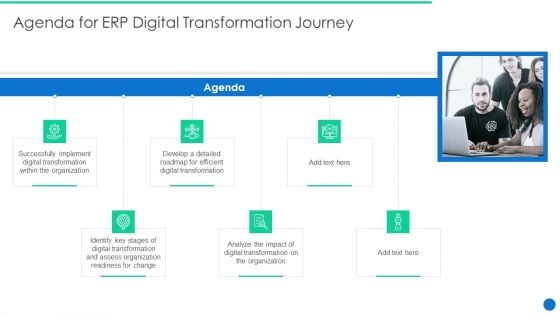 Agenda For ERP Digital Transformation Journey Download PDF