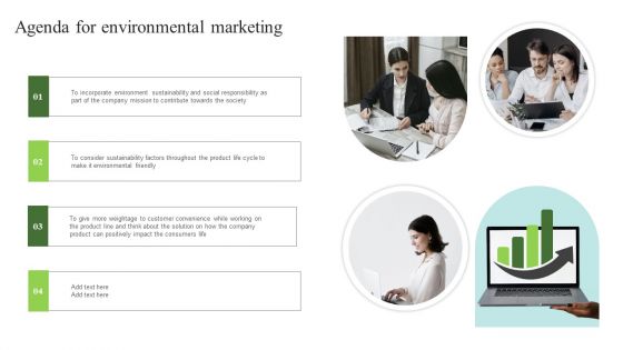 Agenda For Environmental Marketing Summary PDF