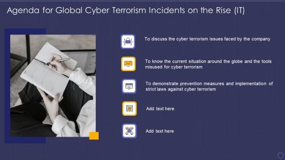 Agenda For Global Cyber Terrorism Incidents On The Rise IT Download PDF