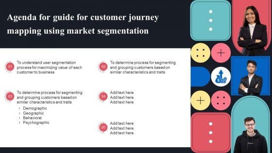 Agenda For Guide For Customer Journey Mapping Using Market Segmentation Download PDF