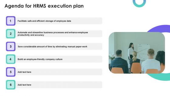 Agenda For HRMS Execution Plan Ppt PowerPoint Presentation File Infographic Template PDF Agenda For HRMS Execution Plan Ppt PowerPoint Presentation File Infographic Template PDF