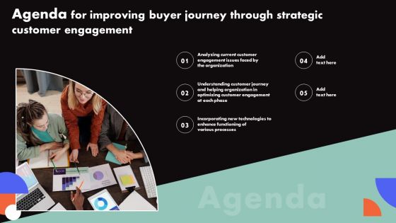 Agenda For Improving Buyer Journey Through Strategic Customer Engagement Download PDF