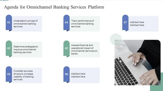 Agenda For Omnichannel Banking Services Platform Pictures PDF