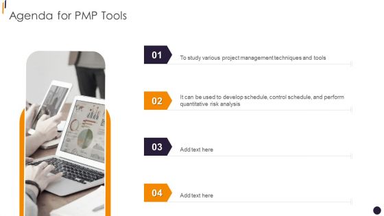 Agenda For PMP Tools Designs PDF