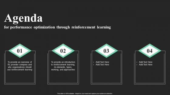 Agenda For Performance Optimization Through Reinforcement Learning Formats PDF Agenda For Performance Optimization Through Reinforcement Learning Formats PDF