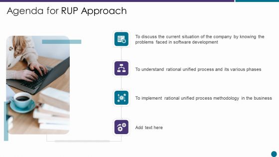 Agenda For RUP Approach Ppt Outline Inspiration PDF