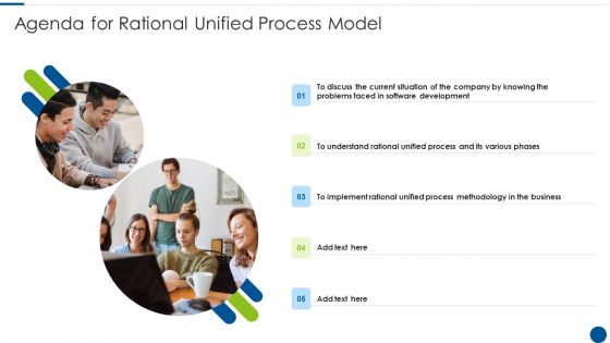 Agenda For Rational Unified Process Model Ppt Layouts Design Templates PDF Agenda For Rational Unified Process Model Ppt Layouts Design Templates PDF