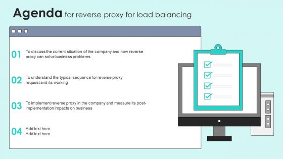 Agenda For Reverse Proxy For Load Balancing Formats PDF Agenda For Reverse Proxy For Load Balancing Formats PDF