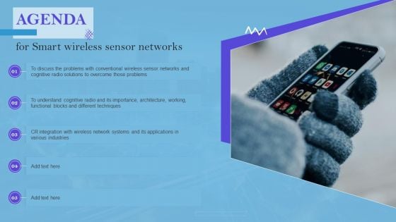 Agenda For Smart Wireless Sensor Networks Professional PDF
