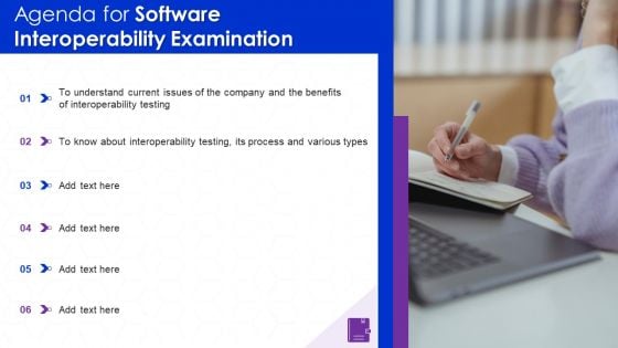 Agenda For Software Interoperability Examination Graphics PDF