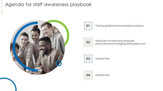 Agenda For Staff Awareness Playbook Microsoft PDF
