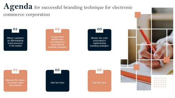 Agenda For Successful Branding Technique For Electronic Commerce Corporation Download PDF