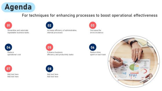 Agenda For Techniques For Enhancing Processes To Boost Operational Effectiveness Themes PDF Agenda For Techniques For Enhancing Processes To Boost Operational Effectiveness Themes PDF