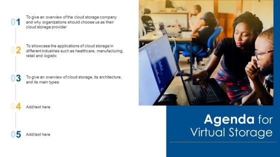 Agenda For Virtual Storage Ppt Styles Picture PDF Agenda For Virtual Storage Ppt Styles Picture PDF