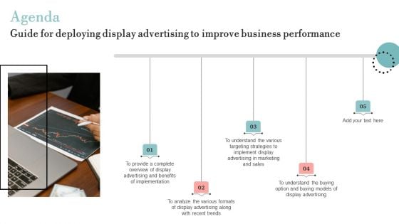 Agenda Guide For Deploying Display Advertising To Improve Business Performance Infographics PDF