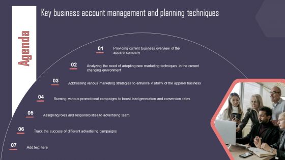Agenda Key Business Account Management And Planning Techniques Download PDF Agenda Key Business Account Management And Planning Techniques Download PDF
