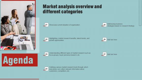 Agenda Market Analysis Overview And Different Categories Rules PDF