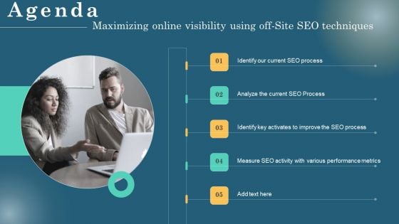 Agenda Maximizing Online Visibility Using Off Site SEO Techniques Summary PDF