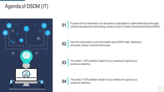 Agenda Of DSDM IT Portrait PDF