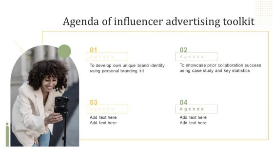 Agenda Of Influencer Advertising Toolkit Rules PDF Agenda Of Influencer Advertising Toolkit Rules PDF