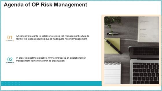 Agenda Of OP Risk Management Structure PDF