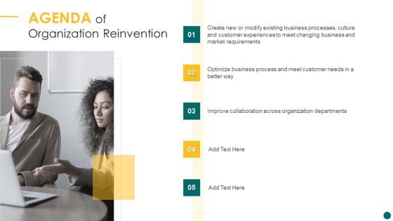 Agenda Of Organization Reinvention Designs PDF