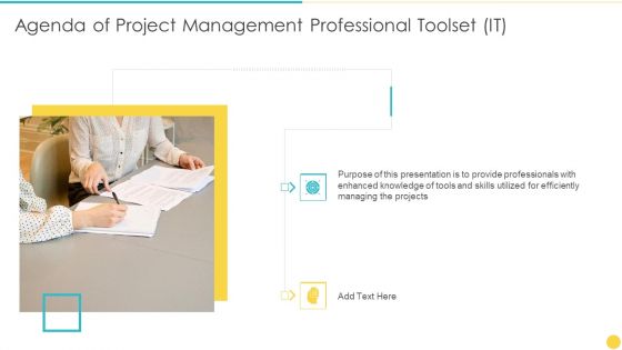Agenda Of Project Management Professional Toolset IT Pictures PDF Agenda Of Project Management Professional Toolset IT Pictures PDF