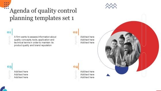 Agenda Of Quality Control Planning Templates Set 1 Diagrams PDF Agenda Of Quality Control Planning Templates Set 1 Diagrams PDF