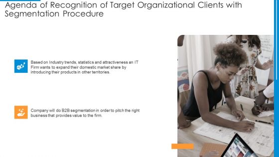 Agenda Of Recognition Of Target Organizational Clients With Segmentation Procedure Sample PDF