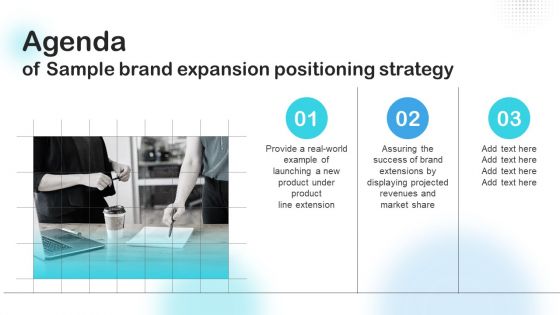 Agenda Of Sample Brand Expansion Positioning Strategy Download PDF