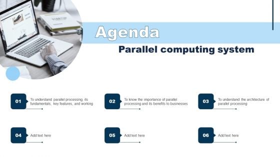 Agenda Parallel Computing System Ppt PowerPoint Presentation File Infographics PDF