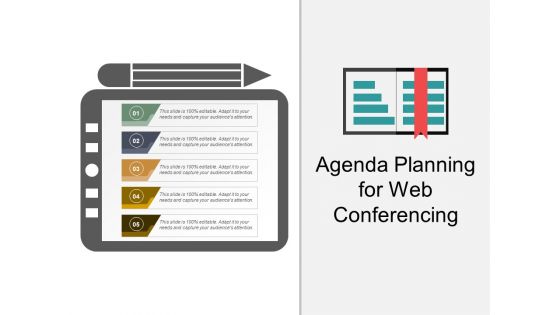 Agenda Planning For Web Conferencing Ppt PowerPoint Presentation Styles Design Inspiration